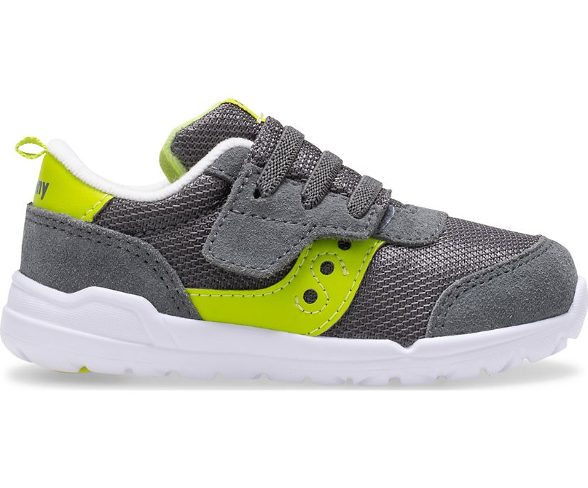 Saucony Jazz Riff Kids' Sneakers Grey / Green | AU 744HAPK